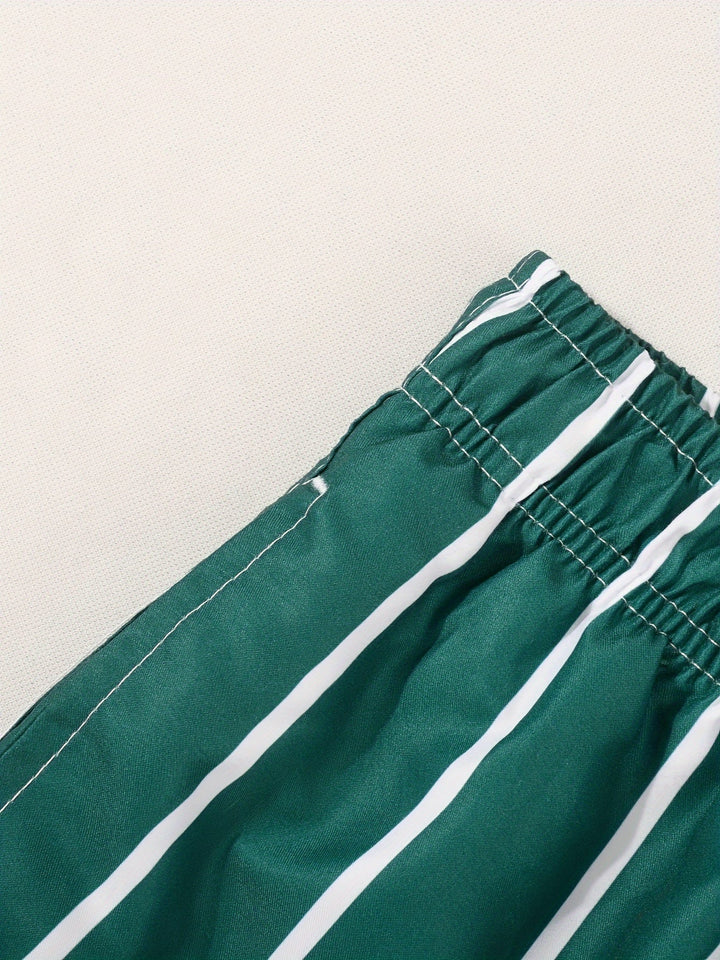 Michael™ | Effortless Striped Drawstring Shorts