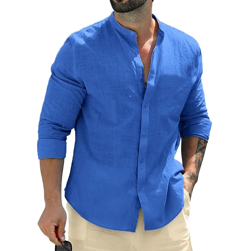 Mike™ | Men's Linen Shirt