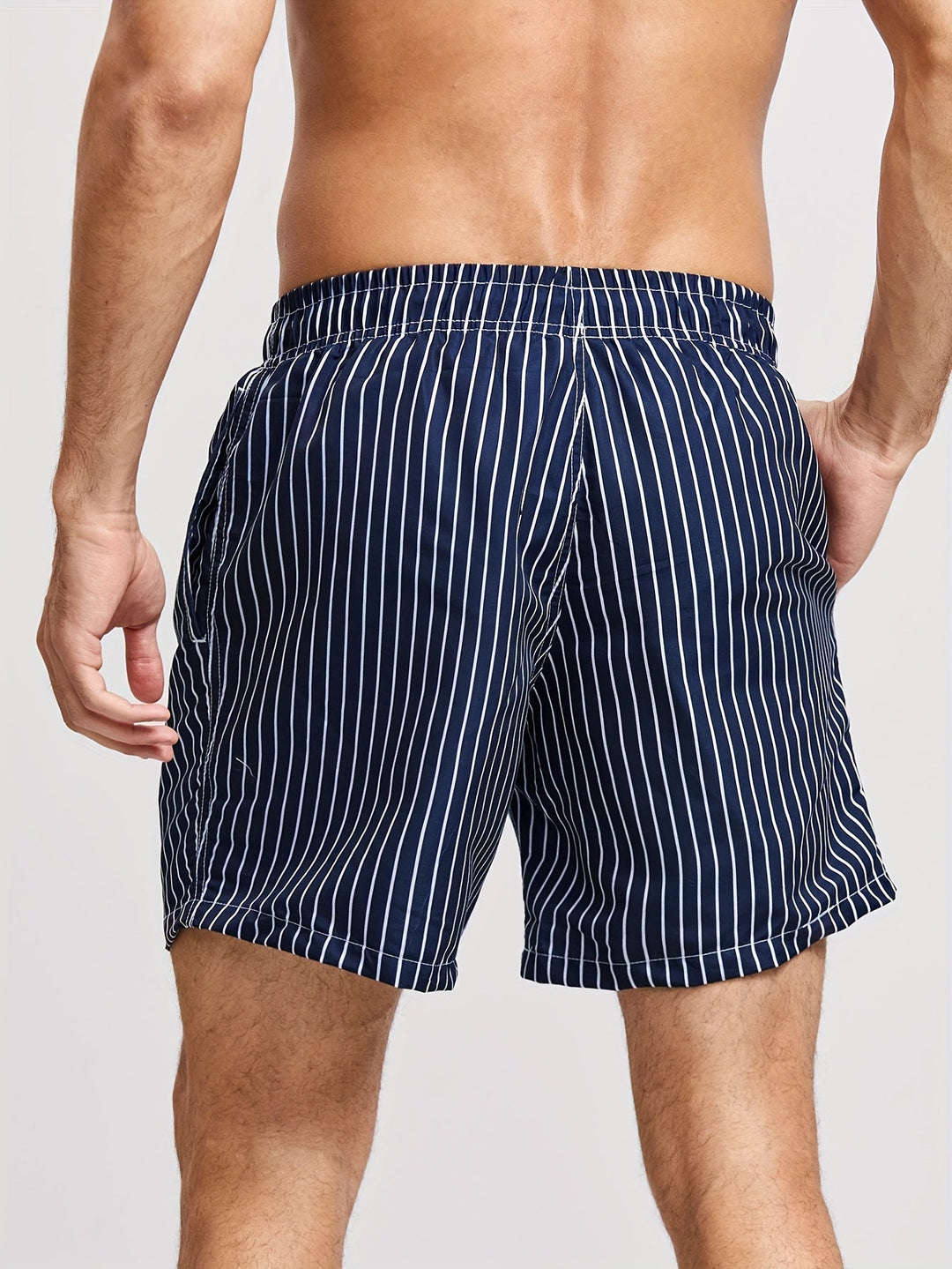 Michael™ | Effortless Striped Drawstring Shorts