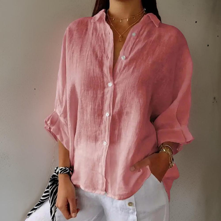 May Elegant Polo Blouse