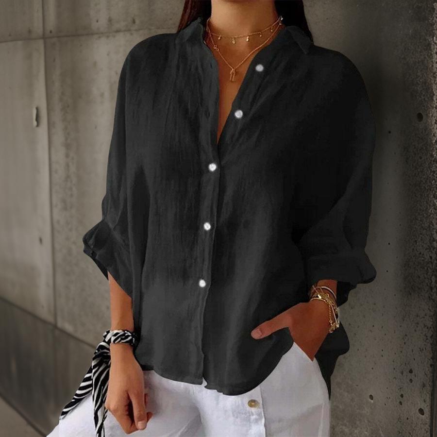 May Elegant Polo Blouse